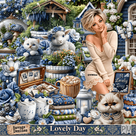 SD - Lovely Day Kit Match ©ViNina