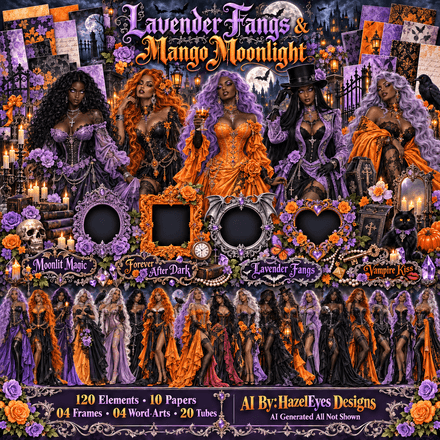 HD- Lavender Fangs &amp; Mango Moonlight 