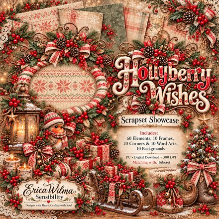 EW AI Holyberry Wishes - Scrapset 2026