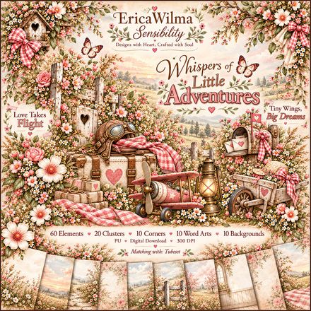 EW AI Whispers of Little Adventures - Scrapset 2026