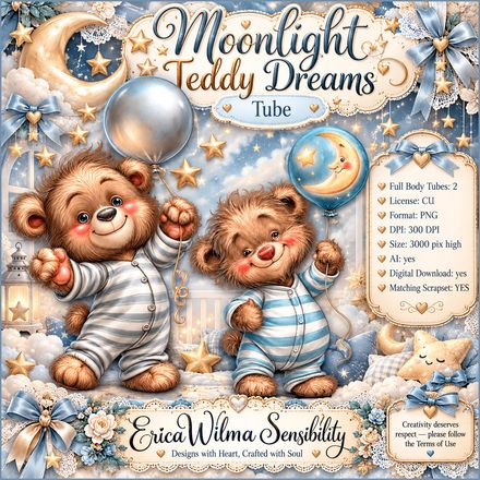 EW AI Moonlight Teddy Dreams - Tubeset 2026