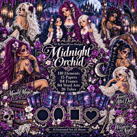 HD- Midnight  Orchid 