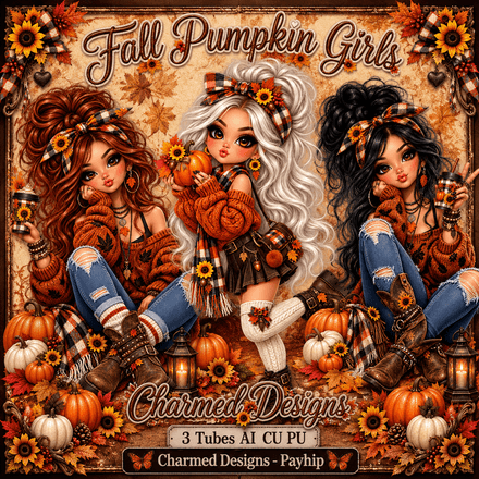 CD- Fall Pumpkin Girls