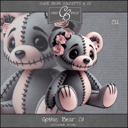 CB - Gothic Bear 01