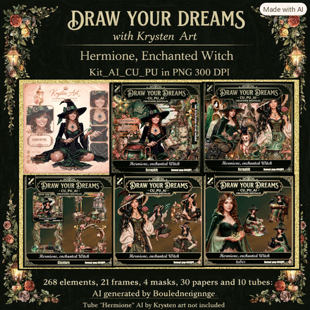 DYD-HERMIONE ENCHANTED WITCH