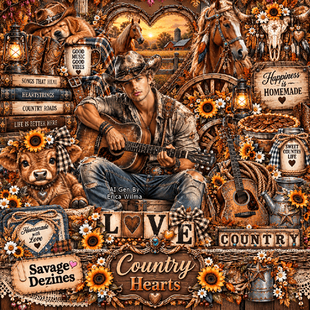 SD - Country Hearts