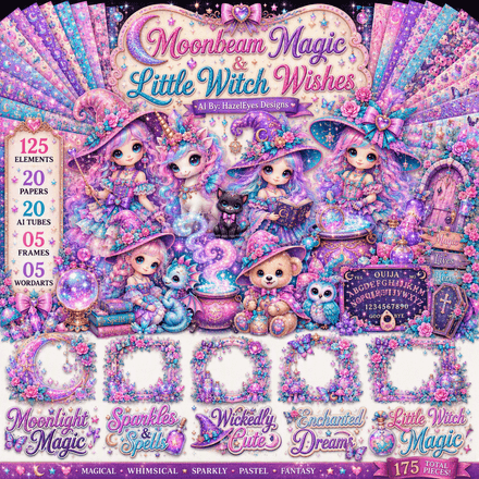 HD-Moonbeam Magic &amp; Little Witch Wishes 