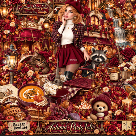 SD - Autumn Paris Jolie Kit Match ©ViNina