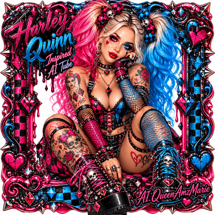 QAM_Harley_Quinn_inspired_AI_Tube
