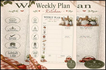 DBA-Weekly Planner - Kitchen