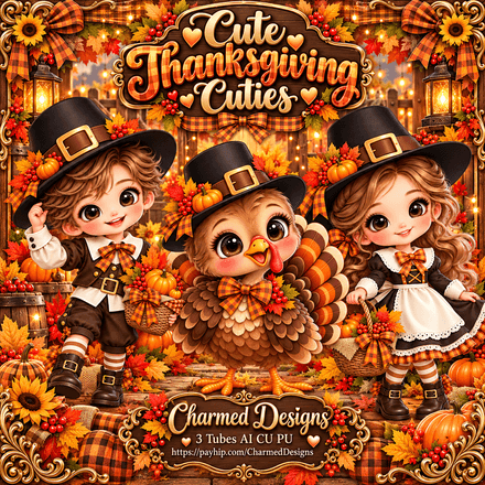 CD- Cute Thanksgiving Cuties