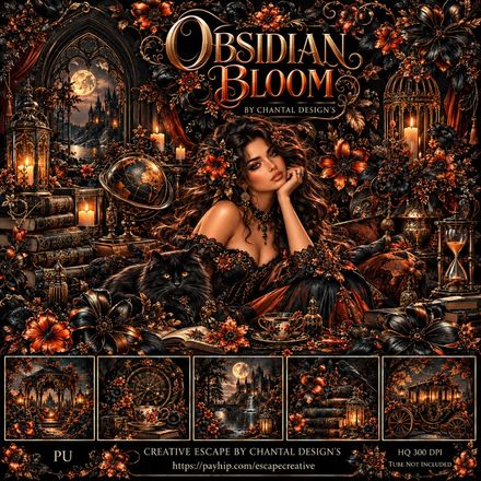 Chantal Designs - Obsidian Bloom