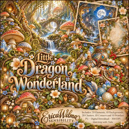 EW AI Little Dragon Wonderland - Scrapset 2026