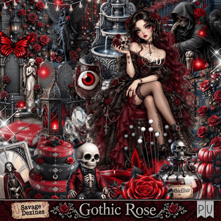 SD - Gothic Rose Kit