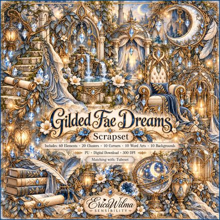 EW AI Gilded Fae Dreams - Scrapset 2026