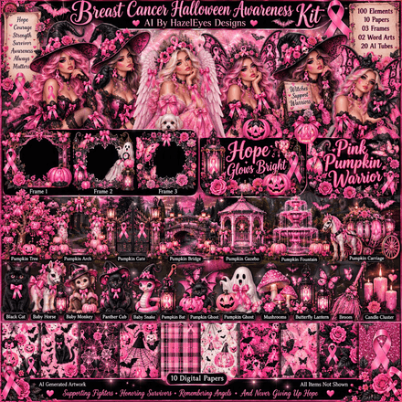 HD- Breast Cancer Halloween Awareness 