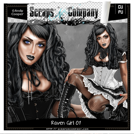 Andy Cooper - Raven Girl 01