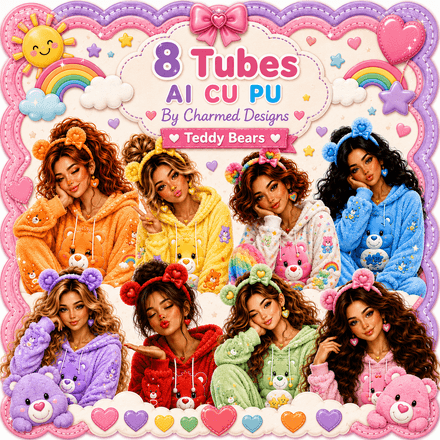 CD- Teddy Bear PJ Girls