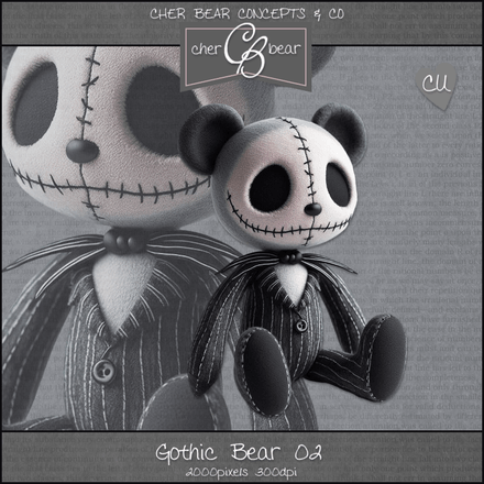 CB - Gothic Bear 02