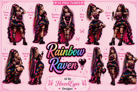 HD-Rainbow Raven 