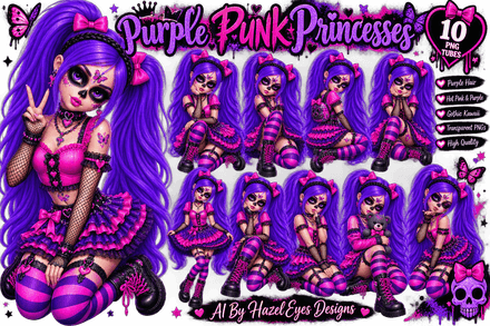 HD-Purple Punk Princesses 