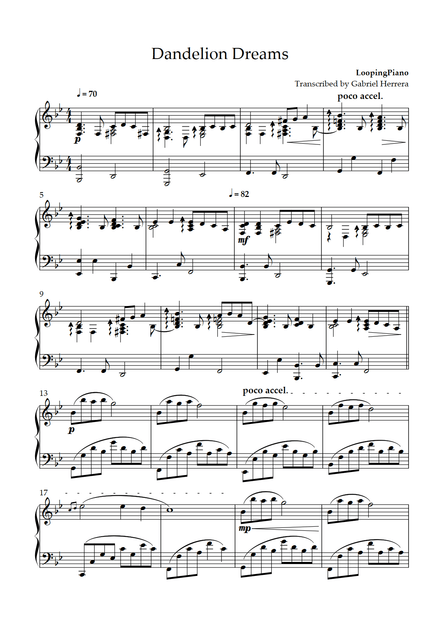 Dandelion Dreams: My First Ever Original Composition