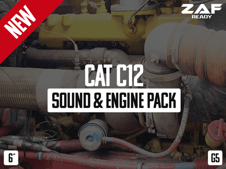 CAT C12 Sound &amp; Engine Pack