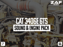 CAT 3406E 6TS Sound & Engine Pack