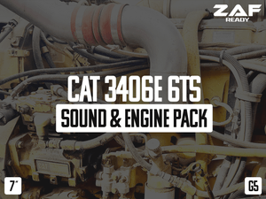CAT 3406E 6TS Sound &amp; Engine Pack