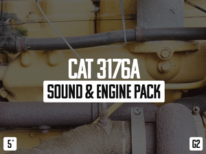 CAT 3176A Sound &amp; Engine Pack