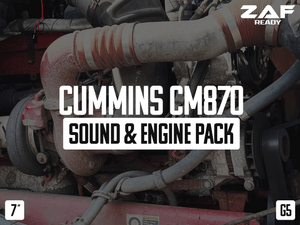 Cummins ISX CM870 Sound &amp; Engine Pack