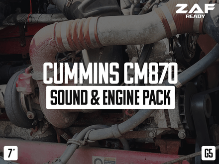 Cummins ISX CM870 Sound &amp; Engine Pack
