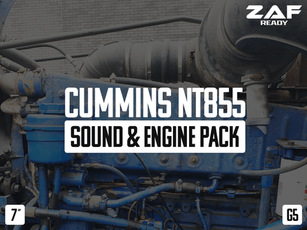Cummins NT855 (Big Cam) Sound &amp; Engine Pack