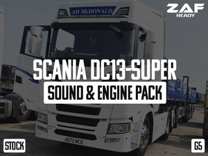 Scania DC13-Super Sound &amp; Engine Pack