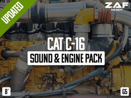 CAT C-16 Sound &amp; Engine Pack
