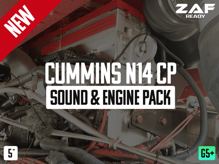 Cummins N14 Celect Plus Sound &amp; Engine Pack