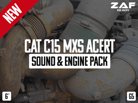 CAT C15 MXS Acert Sound &amp; Engine Pack
