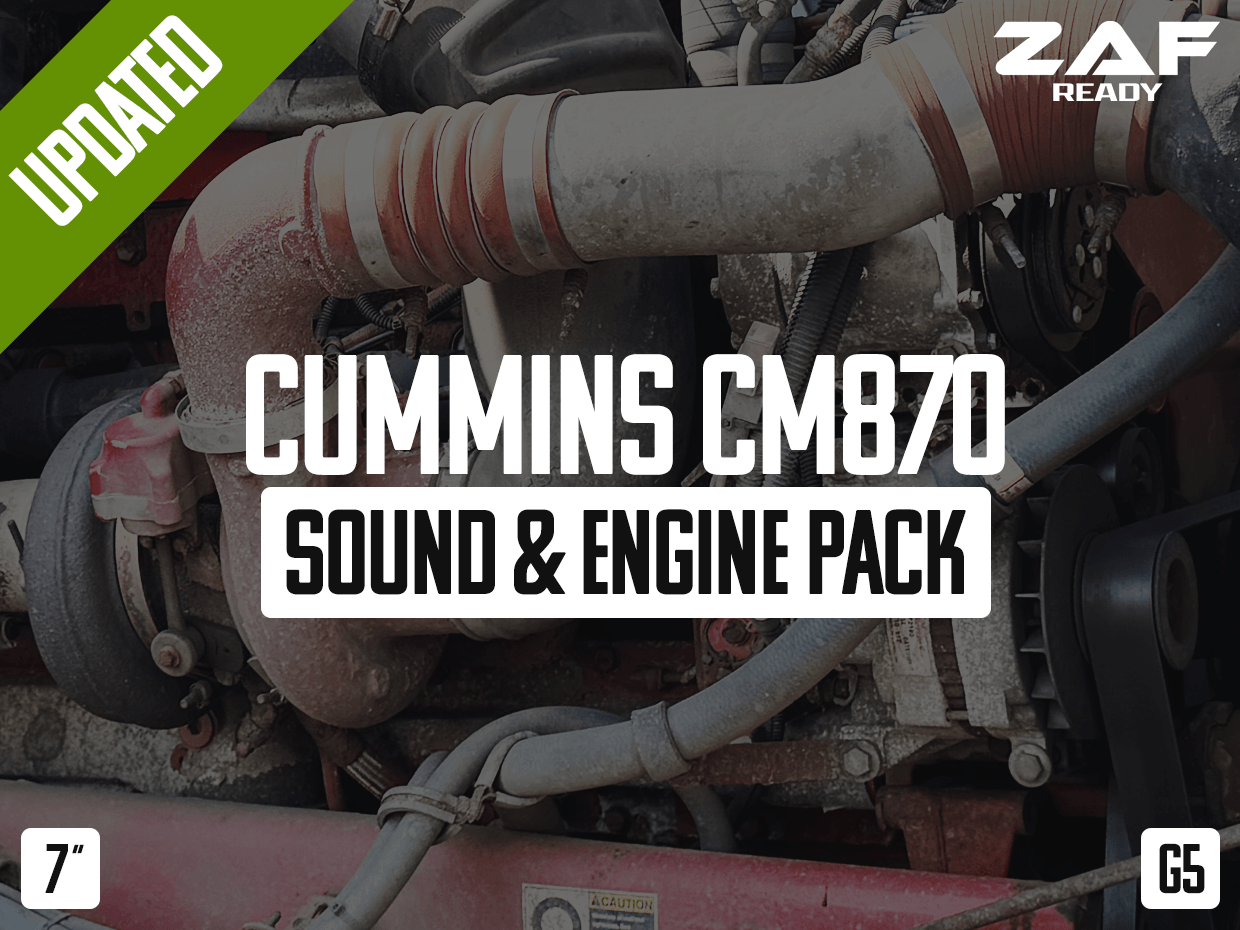 Cummins ISX CM870 Sound & Engine Pack