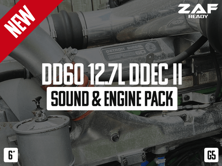 DD60 12.7L (DDEC II) Sound &amp; Engine Pack