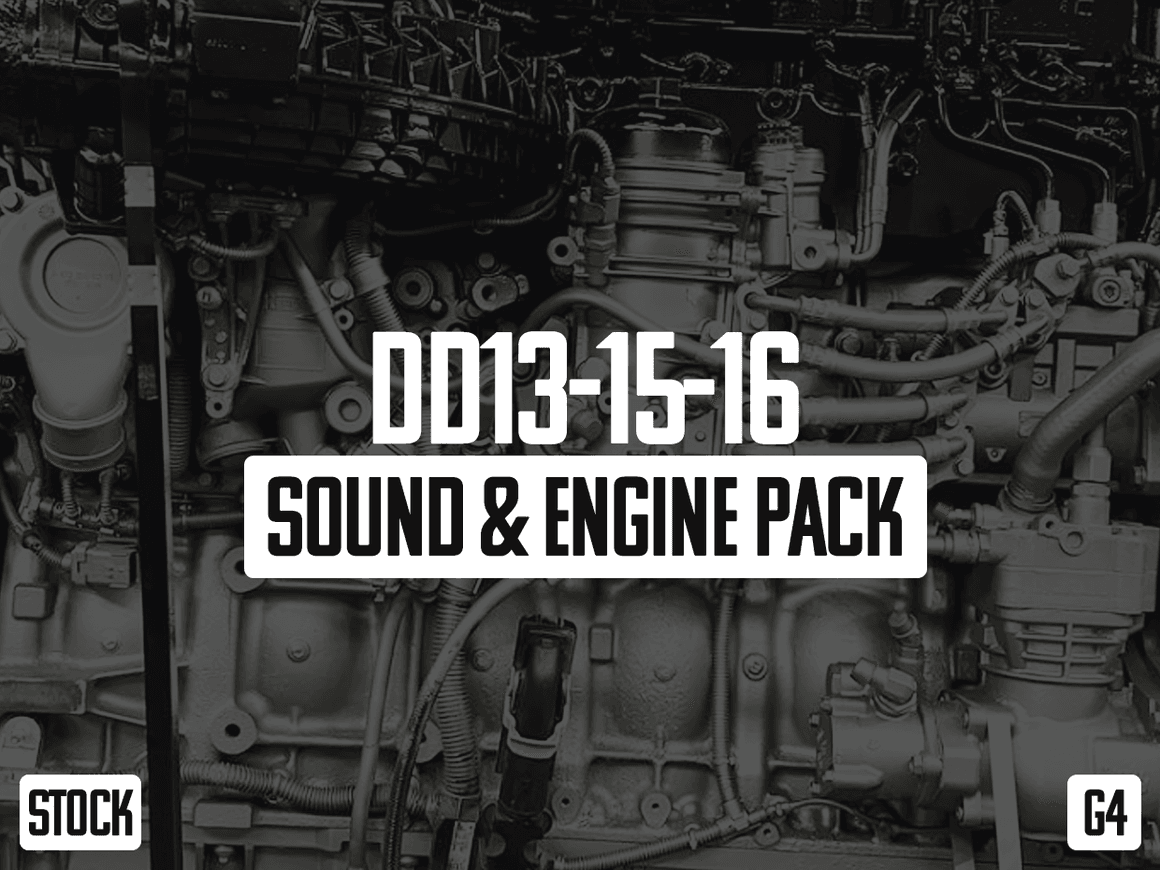 Scania DC13-Super Sound & Engine Pack