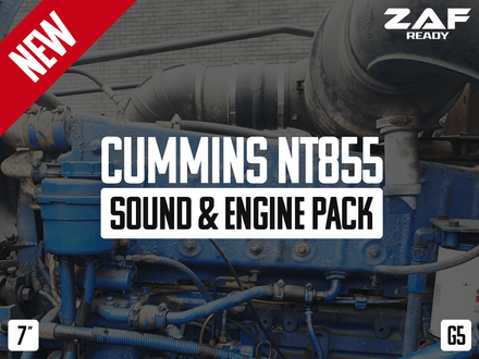 Cummins NT855 (Big Cam) Sound &amp; Engine Pack