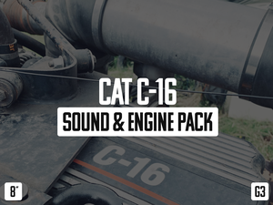 CAT C-16 Sound &amp; Engine Pack