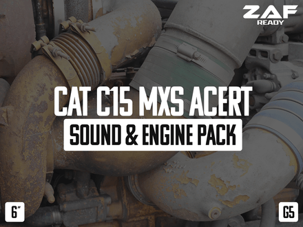 CAT C15 MXS Acert Sound &amp; Engine Pack