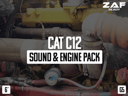 CAT C12 Sound &amp; Engine Pack