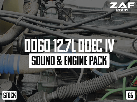 DD60 12.7L (DDEC IV) Sound &amp; Engine Pack