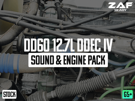 DD60 12.7L (DDEC IV) Sound &amp; Engine Pack