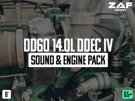 DD60 14.0L (DDEC IV) Sound &amp; Engine Pack