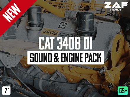 CAT 3408 DI Sound &amp; Engine Pack
