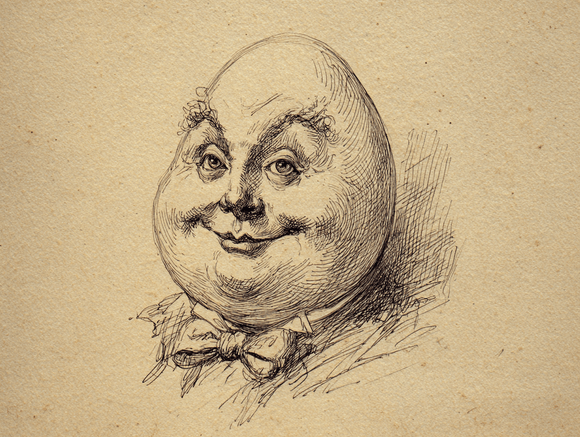 Graphite Humpty Dumpty