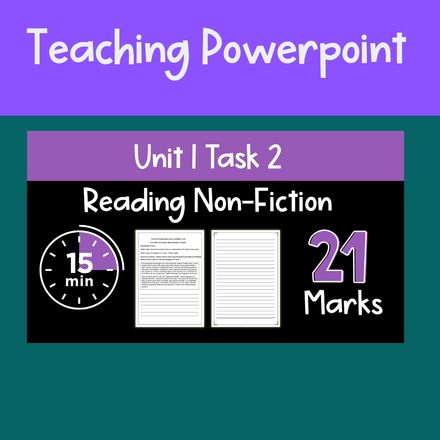 CCEA English Language Unit 1 Tasks 2 and 3